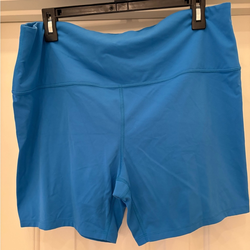 All in Motion Women's Blue Bike Shorts